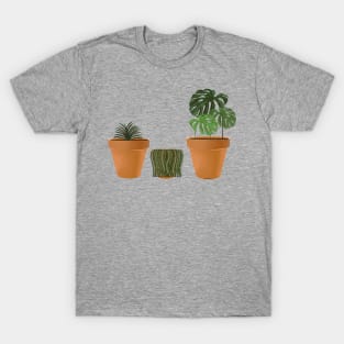 3 House Plants T-Shirt